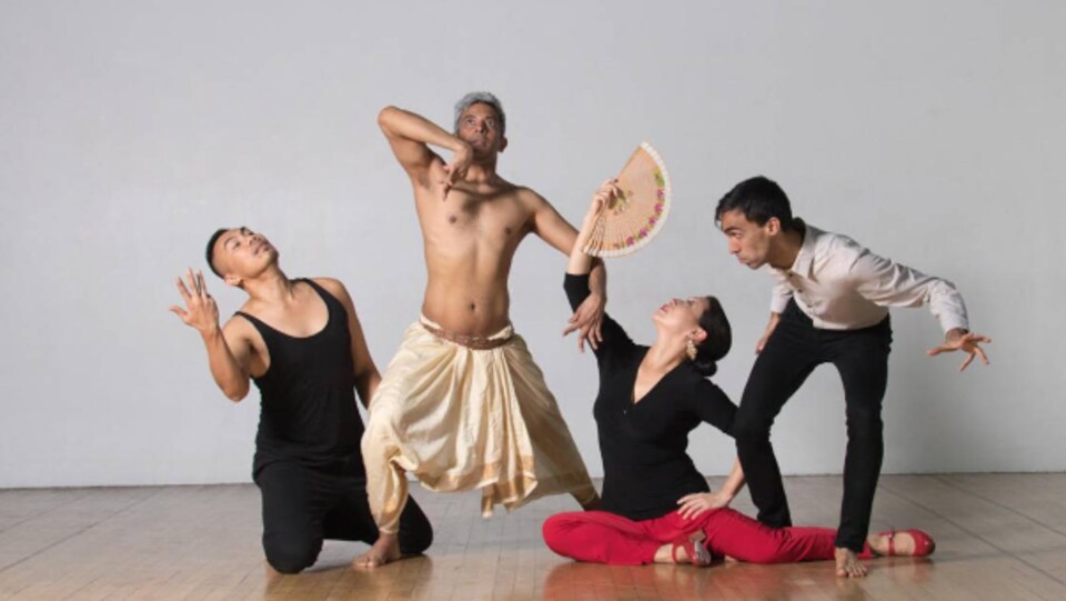 Les danseurs du spectacle Passages of Rhythms