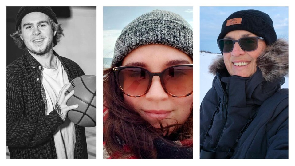 De gauche à droite : Maxime Boudreault, Pascale Poney et Marielle Vanasse