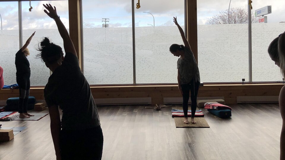 Cours de yoga de Kateri Dupont 