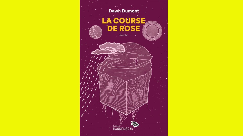 La couverture du roman de Dawn Dumont, La Course de Rose.