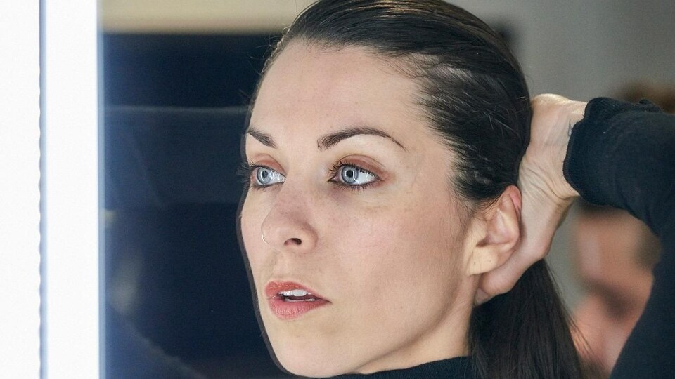 L'artiste franco-manitobaine Geneviève Toupin.