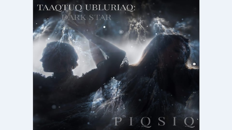 La pochette de l'album 'Taaqtuq Ubluriaq' du duo Gothinuit PIQSIQ.