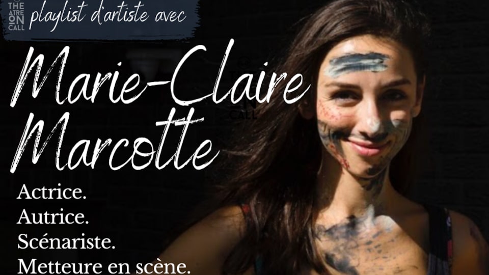 L'affiche de l'événement du Festival Theatre On Call mettant en vedette la fransaskoise Marie-Claire Marcotte.