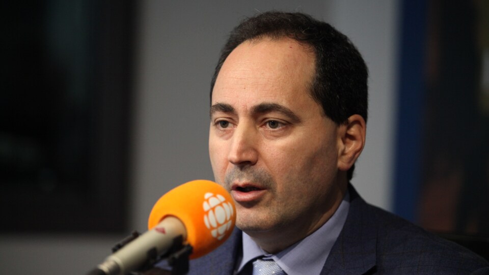 Daniel Brisson, en studio