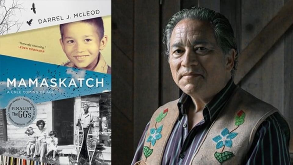 livre et photo de l'écrivain Darrel McLeod