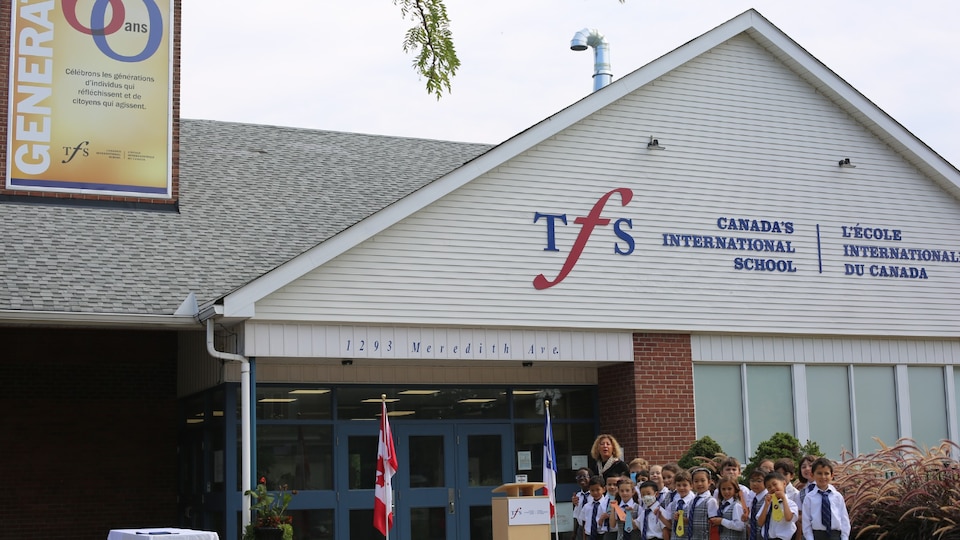 Un campus de la Toronto French School.