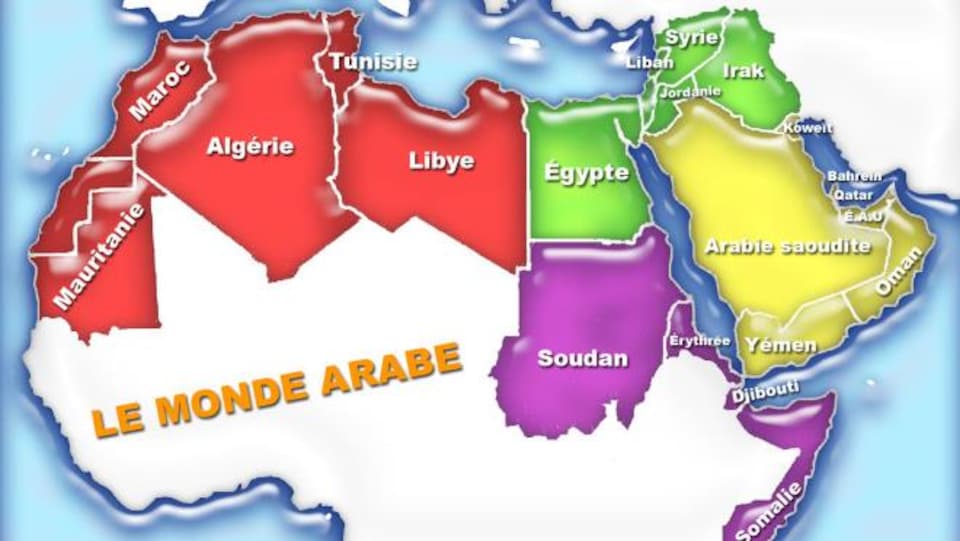 Dezo Carte Monde Arabe 