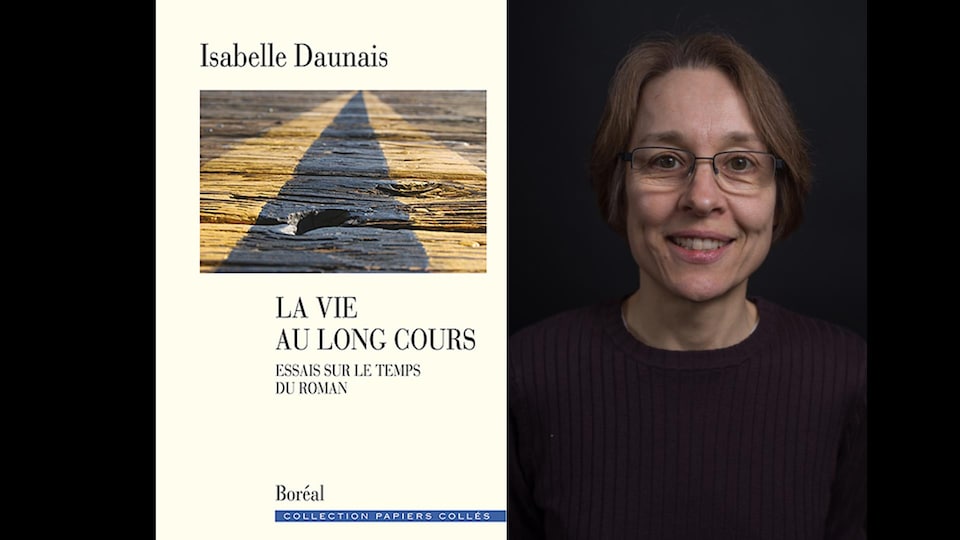 Couverture du livre d'Isabelle Daunais ''La vie au long cours'' aux éditions Boréal