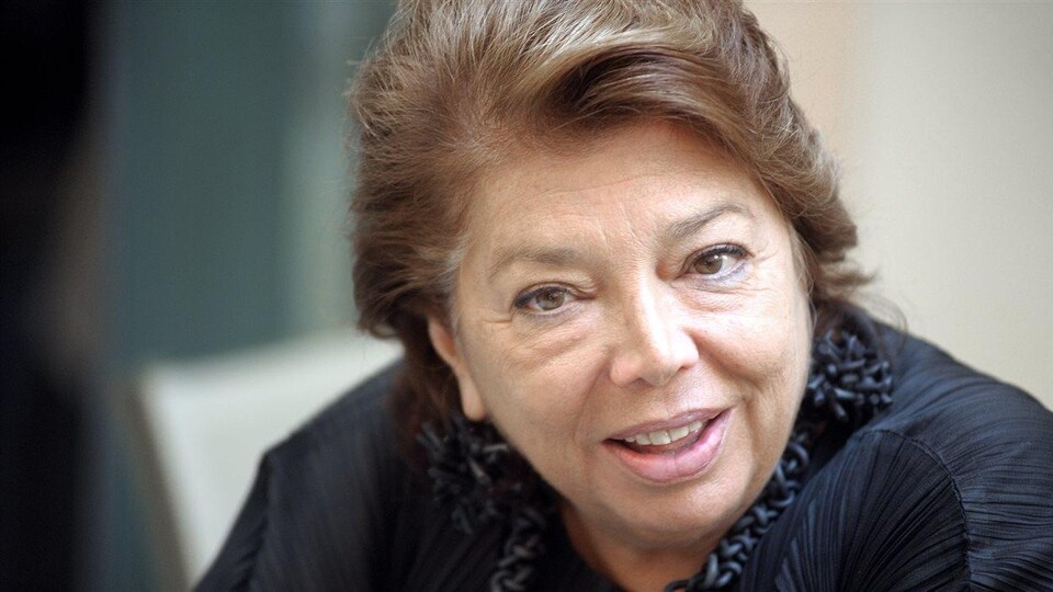 L’ex-diplomate palestinienne Léïla Shahid.