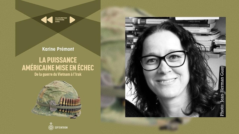Page couverture du livre « La puissance américaine mise en échec »(g) de Karine Prémont(d)