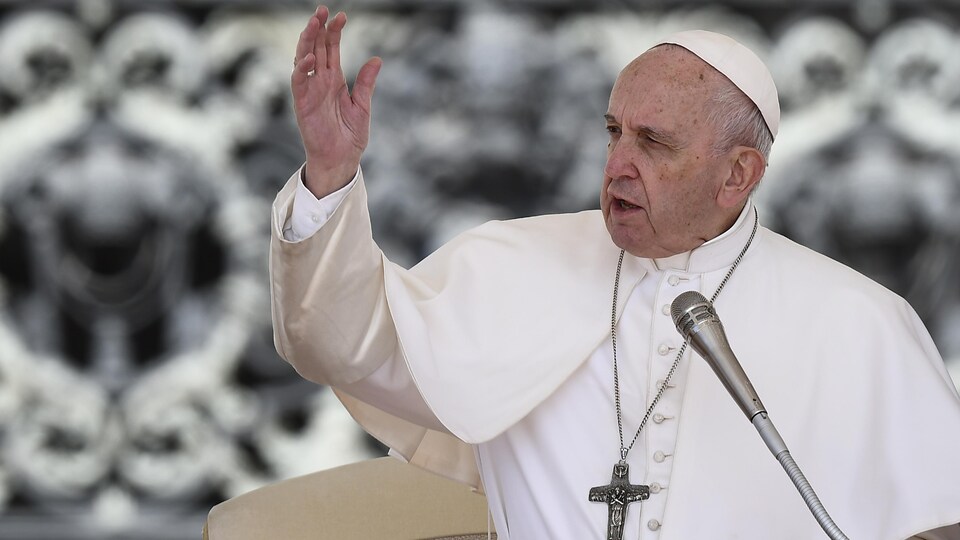 Le pape François le 8 mai 2019