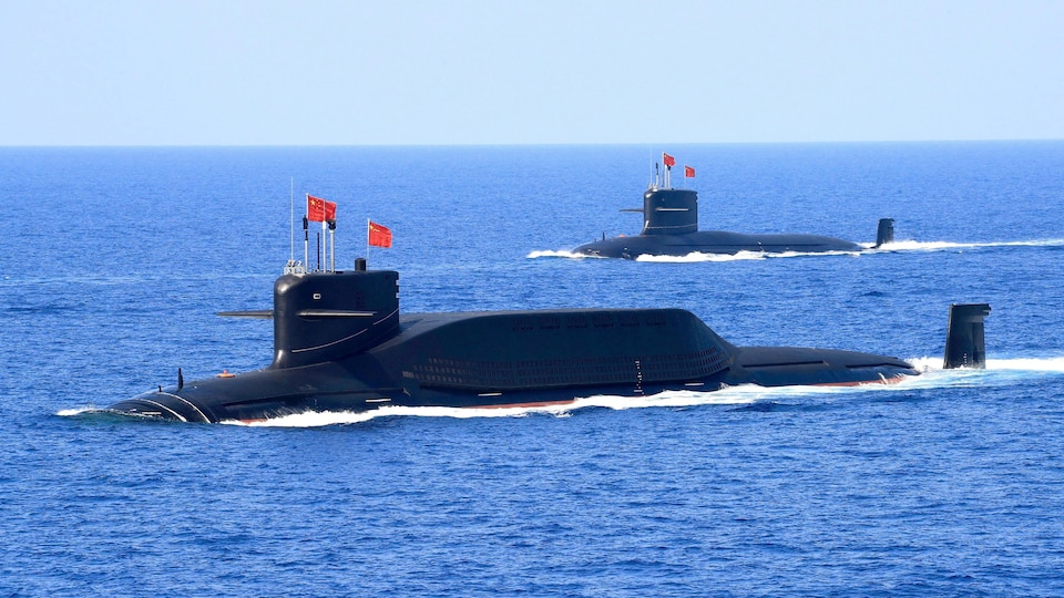 Un sous-marin de l'Armée chinoise.