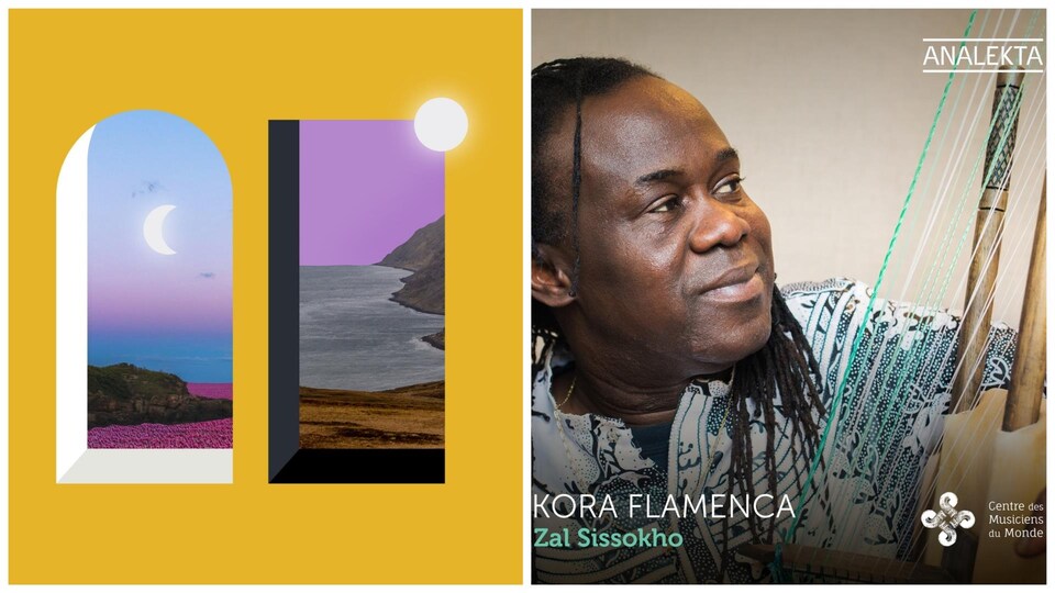 Deux pochettes d'album.