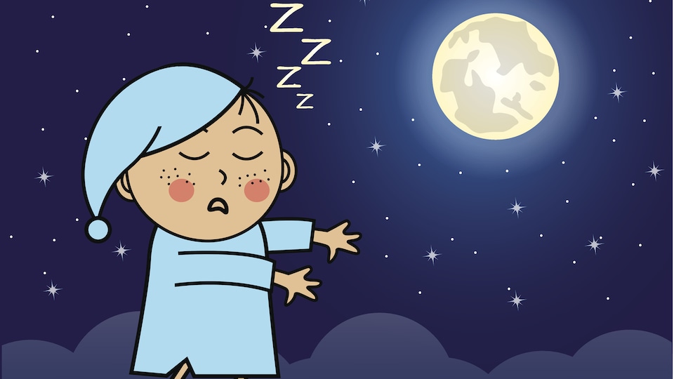 Le somnambulisme est fréquent chez les enfants.