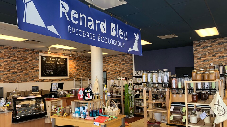L'épicerie écologique Le Renard bleu de Sept-Îles (intérieur)