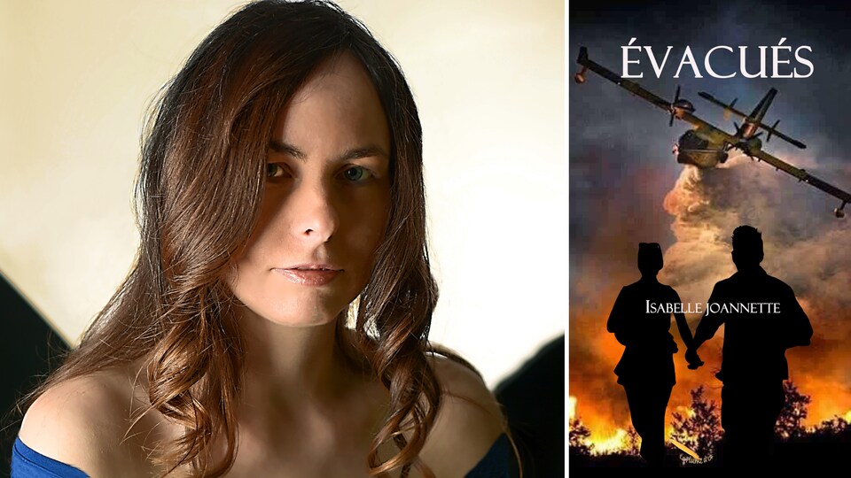 Montage photo : Isabelle Joannette et couverture du livre.
