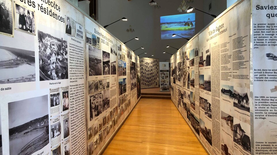 Exposition Au-delà d'un Rêve au Centre d'interprétation historique de Port-Cartier