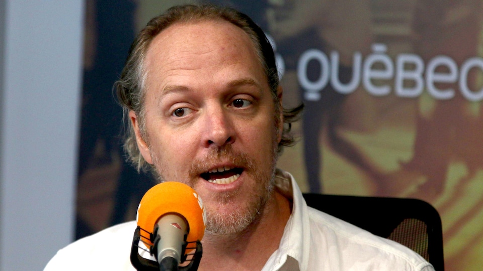 Fabien Cloutier, en studio