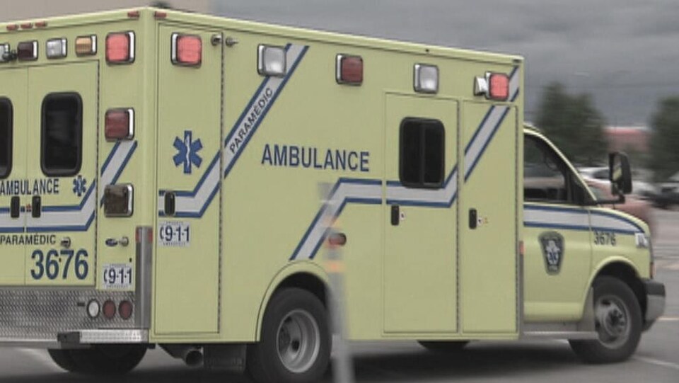 Une ambulance
