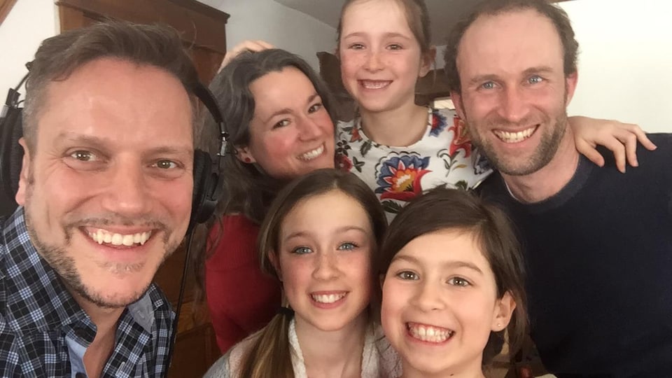 La famille LeBlanc de Tétagouche Nord.