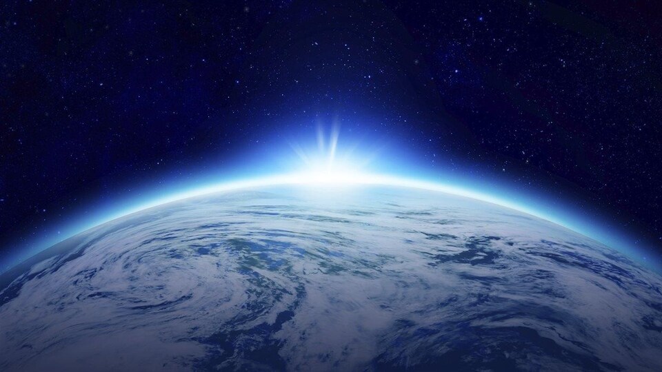 La planète Terre vue de l'espace
