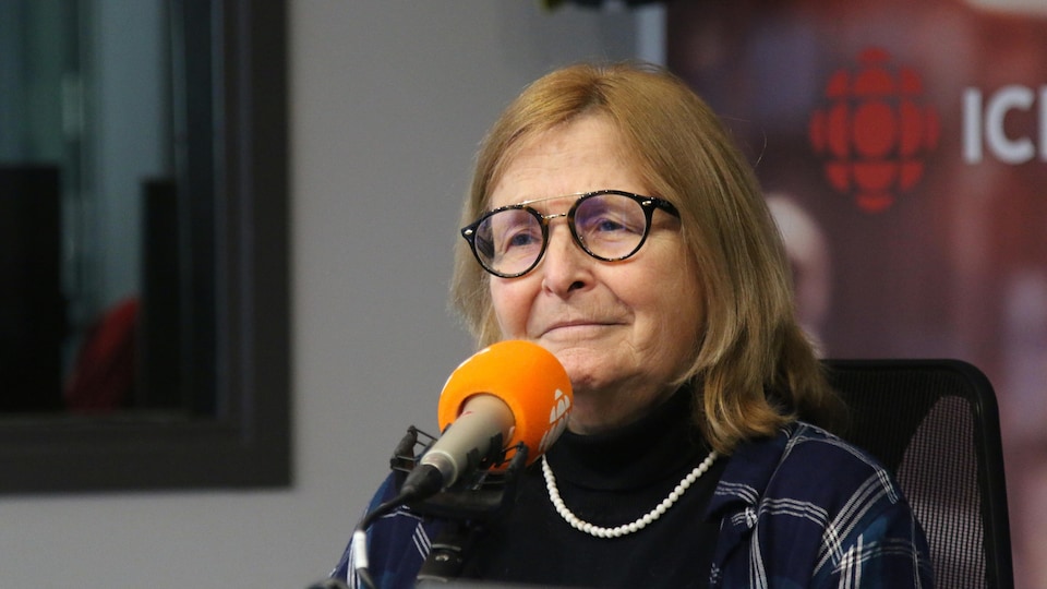 France Gosselin en studio