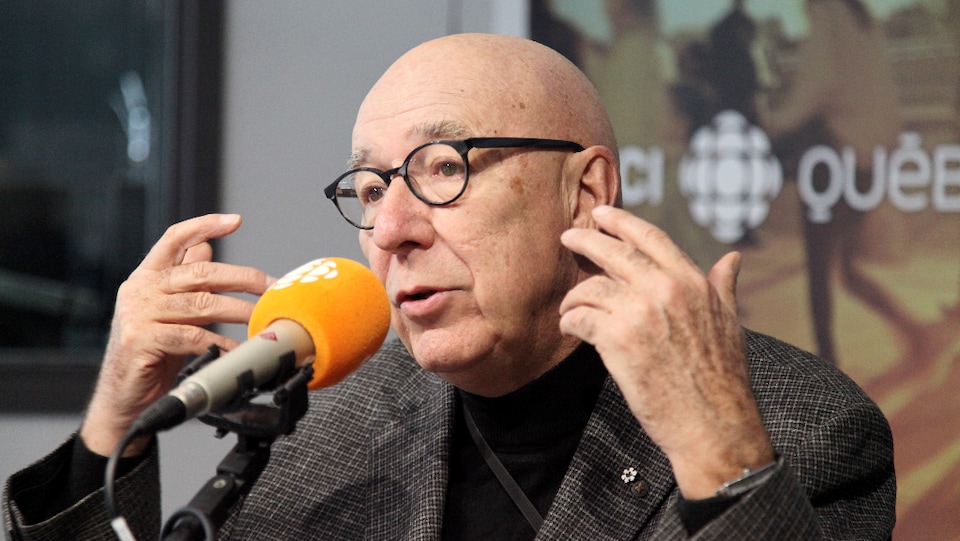 François Dompierre, en studio