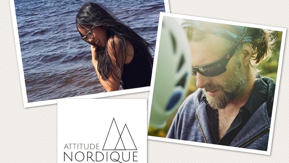 Frederick Fournier et Coralie Dumais, propriétaires de l'entreprise Attitude Nordique
