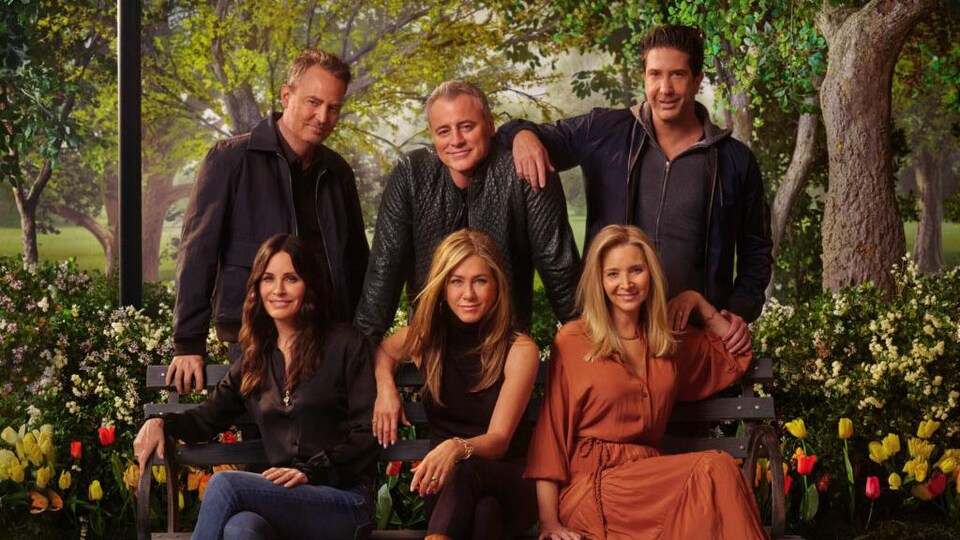 Les acteurs de la série «Friends».