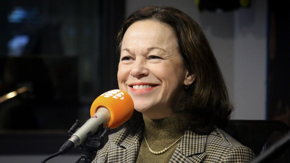 Gertrude Bourdon, en studio