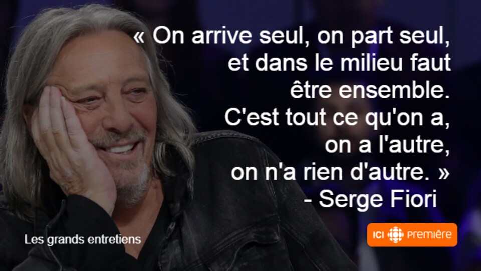 Serge Fiori Depasse Par L Amour Du Public