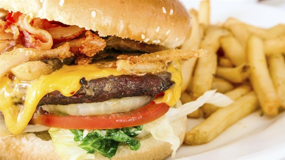 Burger et frites