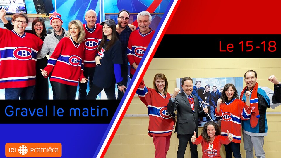Canadien de Montréal duel de prédictions entre Gravel le matin et Le