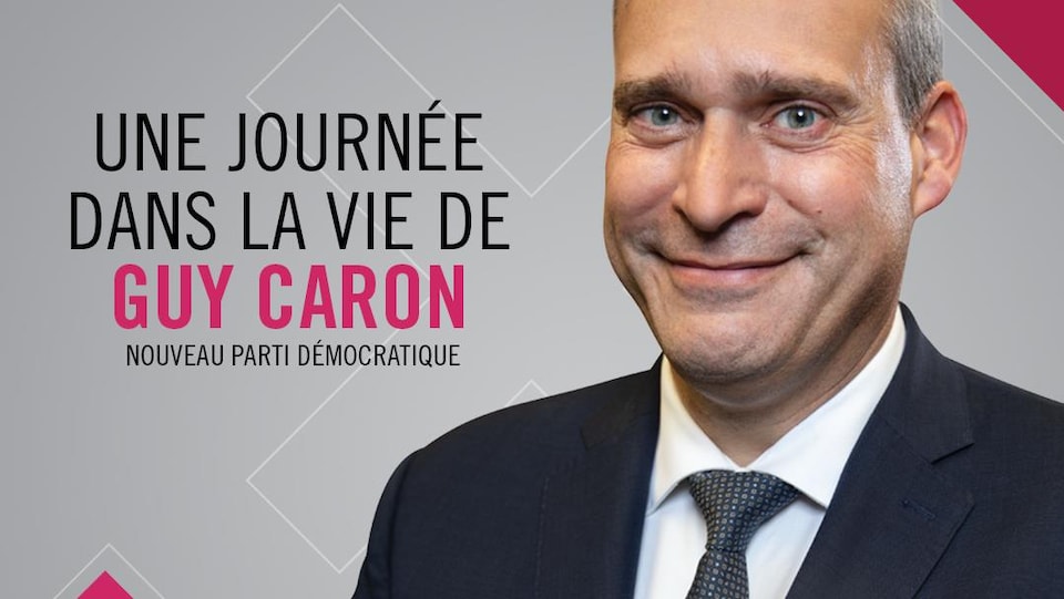 Le candidat Guy Caron du Nouveau Parti démocratique en entrevue à l'émission Même fréquence à 16h35.