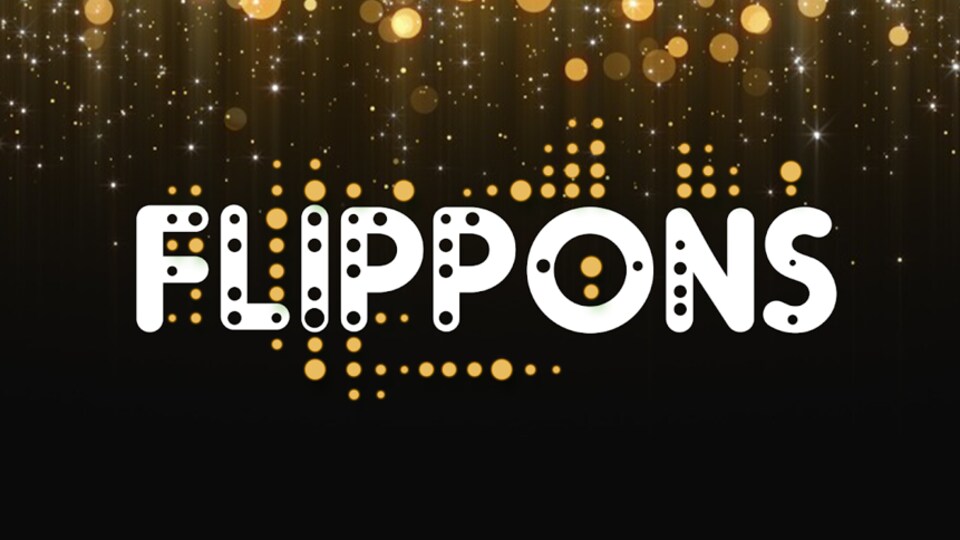 Affiche promotionnelle de l'émission FLIPPONS 2019.