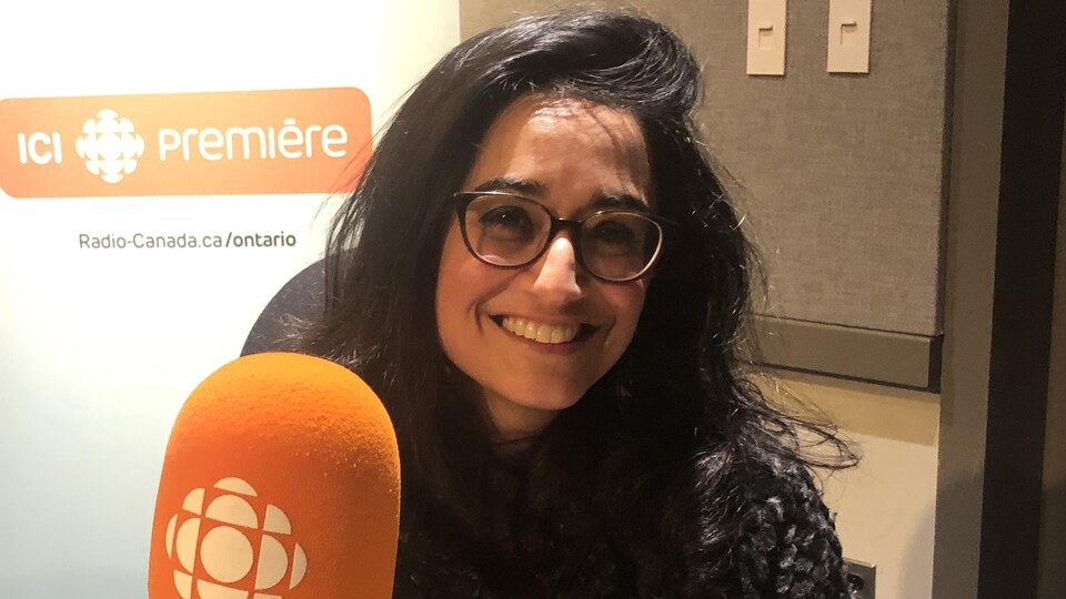 Shirin Shahrokni en entrevue à Radio-Canada à Toronto