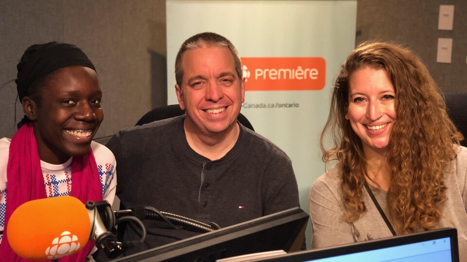 Stella Isaac, Christian Audet et Nicole Desnoyers