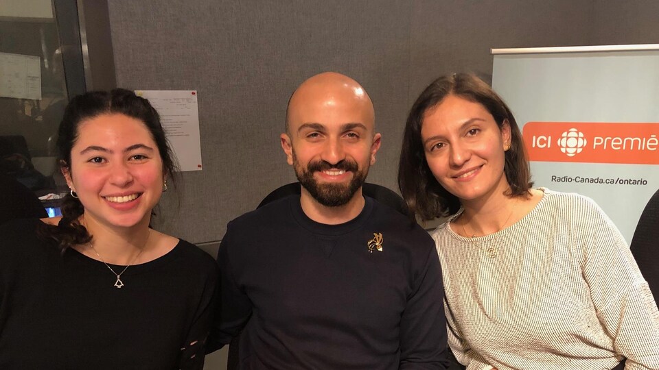 Amanda Hassoune, César El-Hayeck et Diala Lteif.