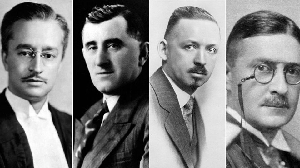 Les quatre mousquetaires du Québec René Chaloult, Oscar Drouin