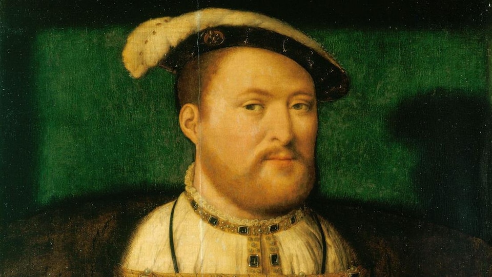 Un portrait d'Henri VIII.