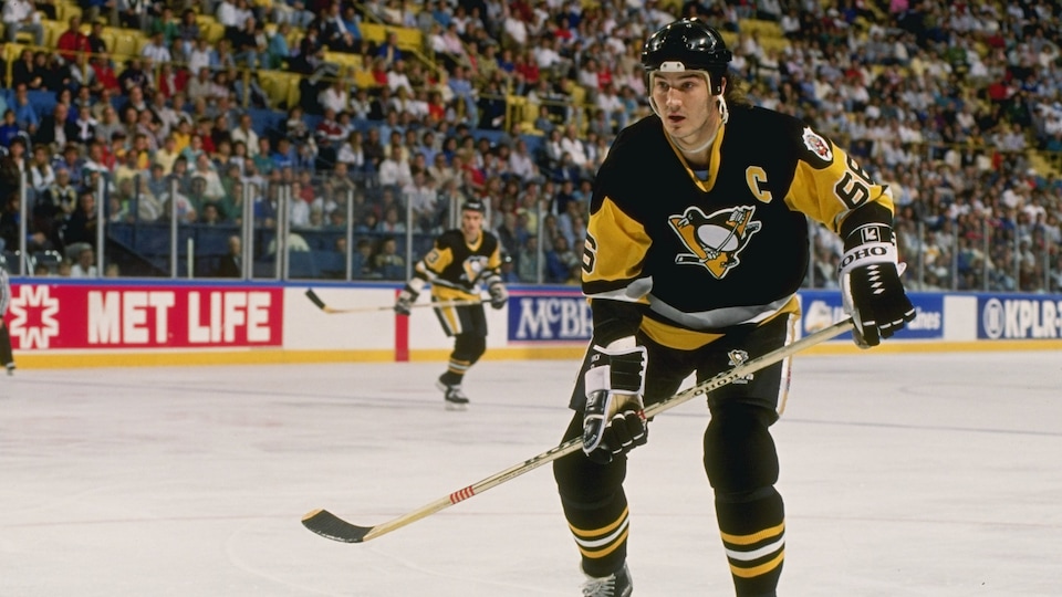 Mario Lemieux, l’exceptionnel joueur des Penguins de Pittsburgh