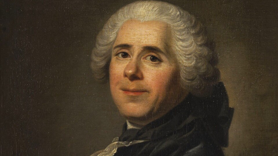 Peinture représentant le dramaturge Marivaux en 1743.