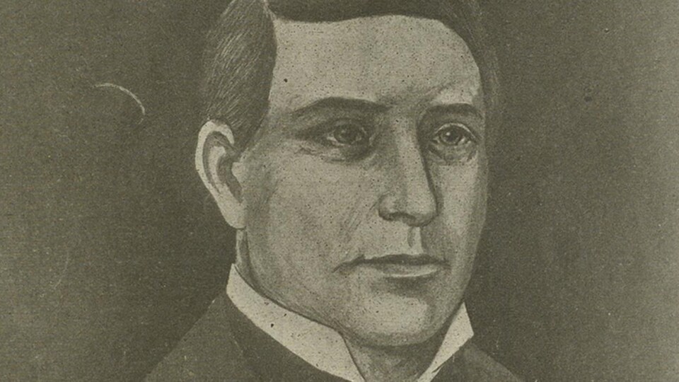 Portrait dessiné de Jos Montferrand.