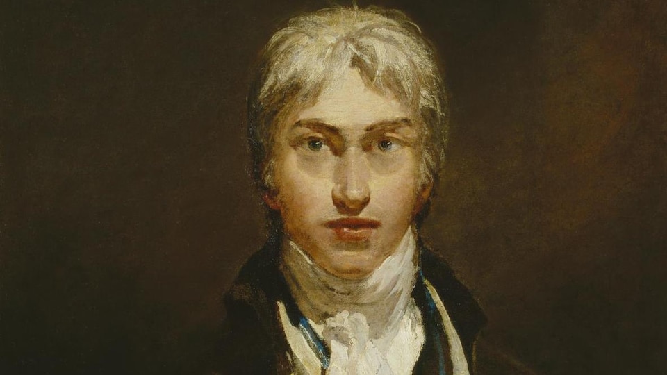 Autoportrait du peintre anglais William Turner réalisé en 1799.