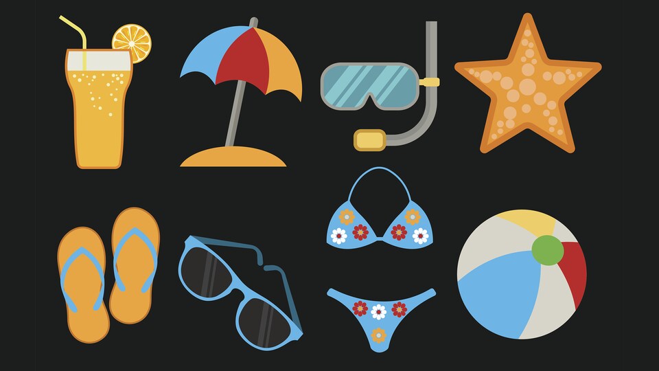 Des vacances à la plage