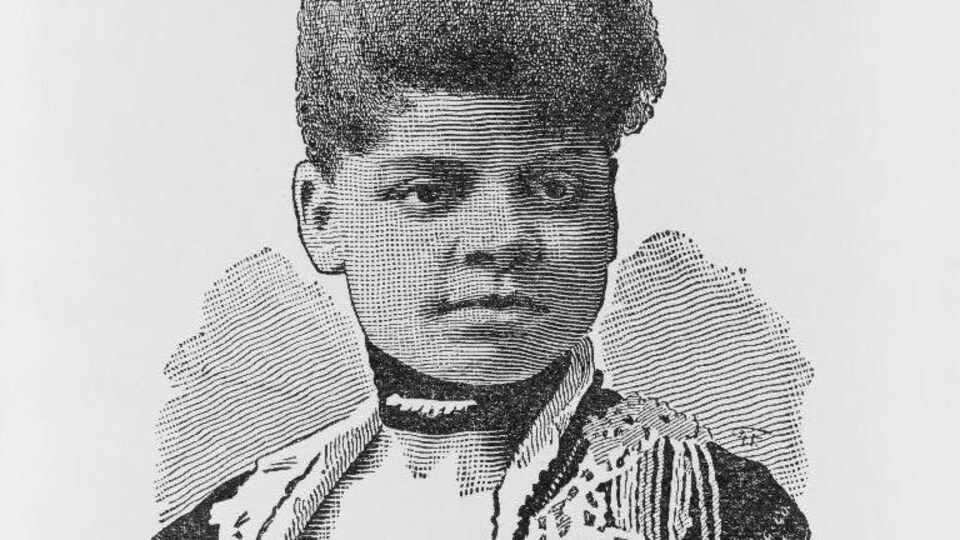 Illustration de la journaliste afro-américaine Ida B. Wells.