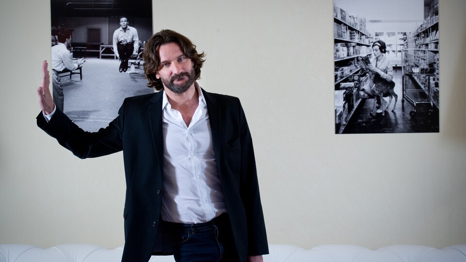 L'écrivain, réalisateur et animateur de télévision Frédéric Beigbeder