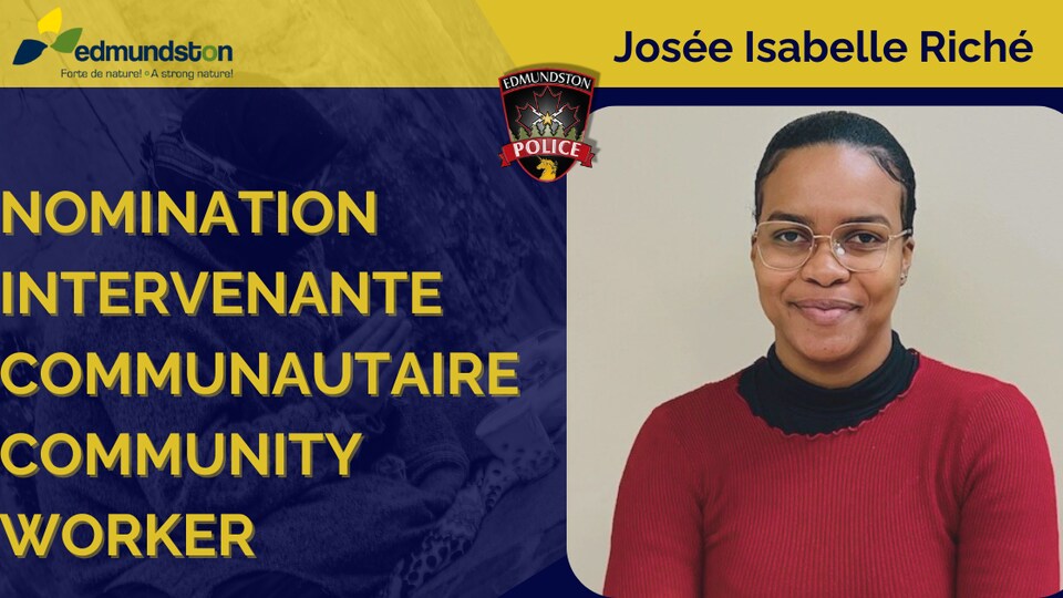 Une intervenante communautaire maintenant en poste à Edmundston