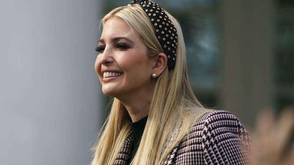 Ivanka Trump lors de la cérémonie de l'Action de grâce à Washington le 20 novembre.
