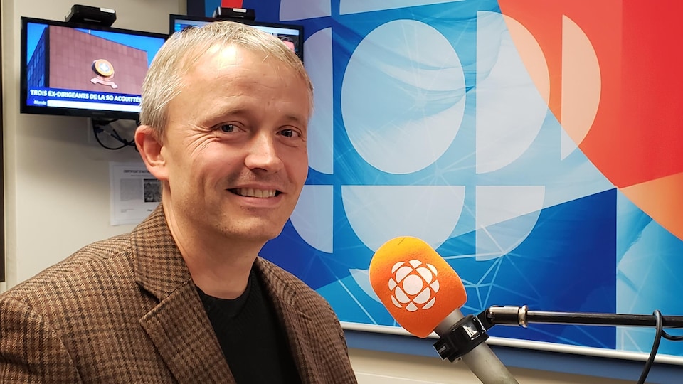 Jacques Cherblanc en studio